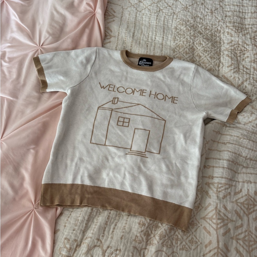 harry’s house short sleeve sweater